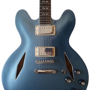 Custom Crown DG335 Dave Grohl Pelham Blue 6 String Electric Guitar