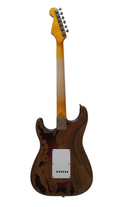 Custom Regent Rory Gallagher Heavy Relic Aged Electric Guitar - Image 7