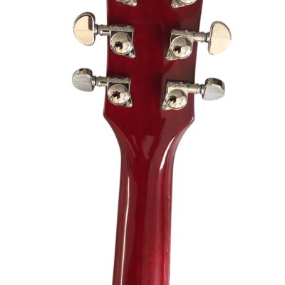 Custom Crown Clapton Lucy Red Flame Maple Top Chrome Hardware Electric Guitar - Image 4