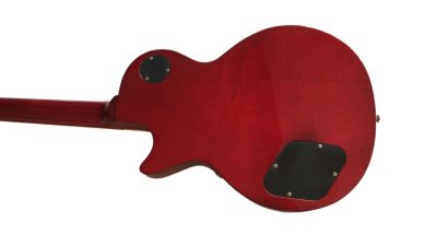 Custom Crown Clapton Lucy Red Flame Maple Top Chrome Hardware Electric Guitar - Image 3