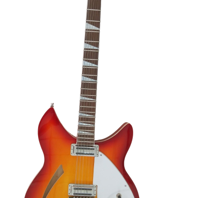 Custom Nova Sunburst Fireglo 360 12C63 PT 12 String Electric Guitar - Image 4