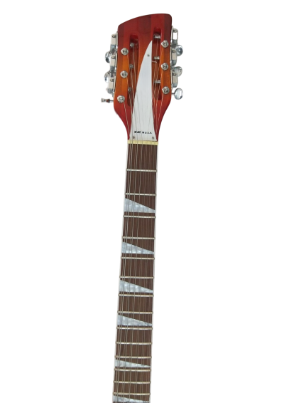 Custom Nova Sunburst Fireglo 360 12C63 PT 12 String Electric Guitar - Image 3