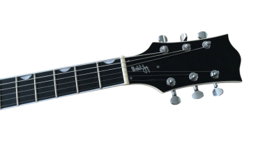 Custom Sovereign Malcolm Young Tiger Maple Top II Jet G6131MYF Guitar - Image 3