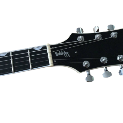 Custom Sovereign Malcolm Young Tiger Maple Top II Jet G6131MYF Guitar - Image 3