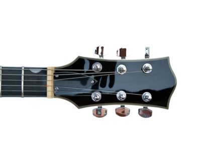 Custom Sovereign G6131MYF Malcolm Young Tiger Maple Top II Jet Electric Guitar - Image 5