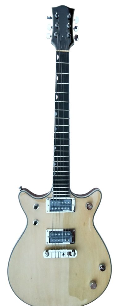 Custom Sovereign G6131MYF Malcolm Young Tiger Maple Top II Jet Electric Guitar - Image 2