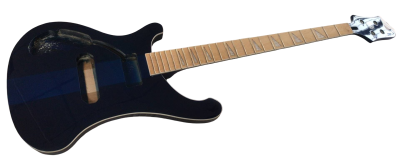 Custom Nova DIY Unfinished Trans Blue 4003 4 String Bass - Image 7