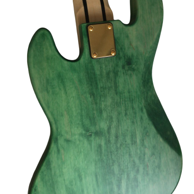Custom Regent Matte Seafoam Green 6 String Jazz Bass - Image 6