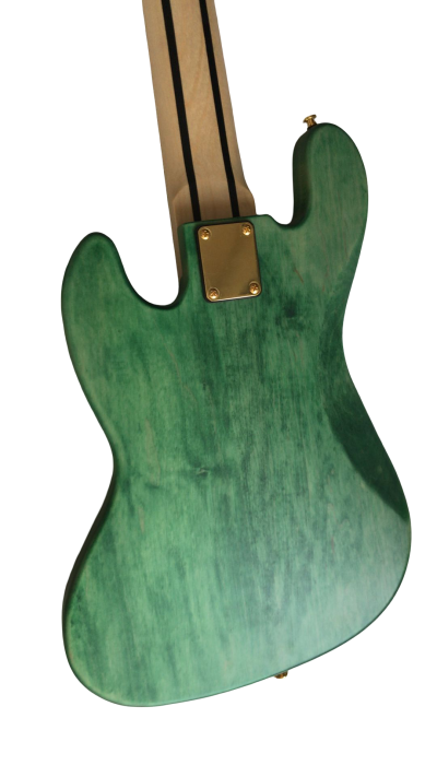 Custom Regent Matte Seafoam Green 6 String Jazz Bass - Image 6