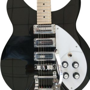 Custom Nova Maple Fretboard Black Jetglo 325C64 24.7 Inch Scale Lenght Guitar