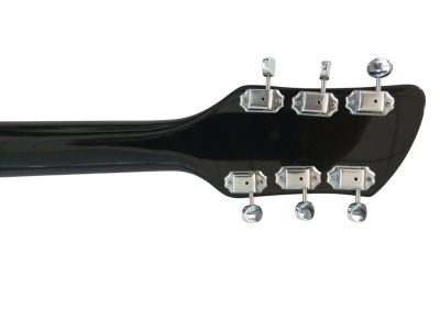 Custom Nova Maple Fretboard Black Jetglo 325C64 24.7 Inch Scale Lenght Guitar - Image 5