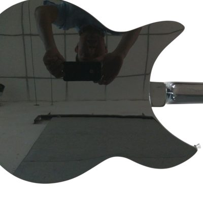 Custom Nova Maple Fretboard Black Jetglo 325C64 24.7 Inch Scale Lenght Guitar - Image 3
