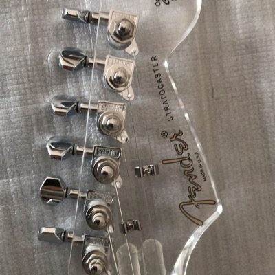 Custom Regent ST LED Plexiglass Acrylic Lucite Body Fretboard Tree Of Life Inlay Guitar - Image 9