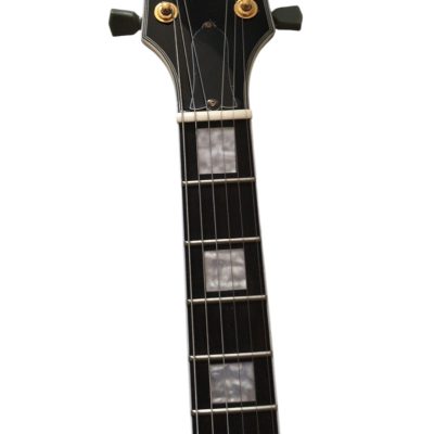 Custom Crown ES335 Bigsby Vibrato Tailpiece Tiger Maple Top Sunburst Semi Hollow Jazz Fhole Guitar - Image 7