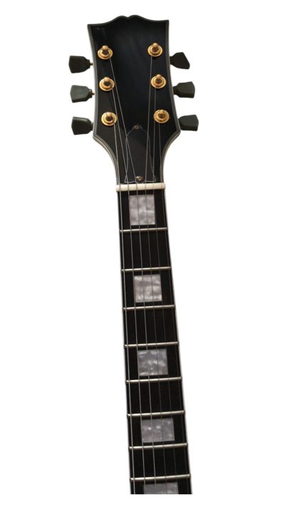 Custom Crown ES335 Bigsby Vibrato Tailpiece Tiger Maple Top Sunburst Semi Hollow Jazz Fhole Guitar - Image 7