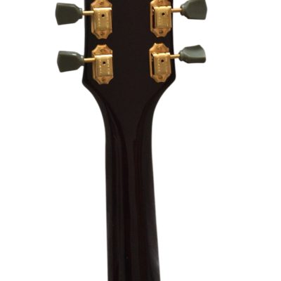 Custom Crown ES335 Bigsby Vibrato Tailpiece Tiger Maple Top Sunburst Semi Hollow Jazz Fhole Guitar - Image 3
