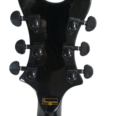 Custom Titan Synyster Gates Black Red Pinstripe Floyd Rose Tremolo Guitar - Image 4