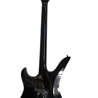 Custom Titan Synyster Gates Black Red Pinstripe Floyd Rose Tremolo Guitar - Image 2