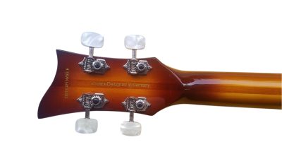 Custom Vale Violin Sunburst Finish Pearloid Pickguard 500/1 Bass - Image 8