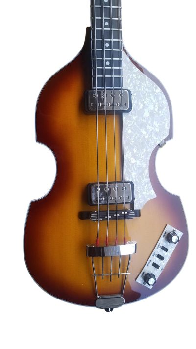Custom Vale Violin Sunburst Finish Pearloid Pickguard 500/1 Bass