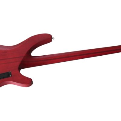 Custom Dynasty Action Red HH4 Meranti Body Bass - Image 7