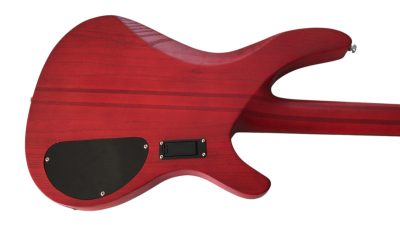 Custom Dynasty Action Red HH4 Meranti Body Bass - Image 5