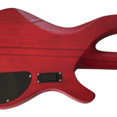 Custom Dynasty Action Red HH4 Meranti Body Bass - Image 5