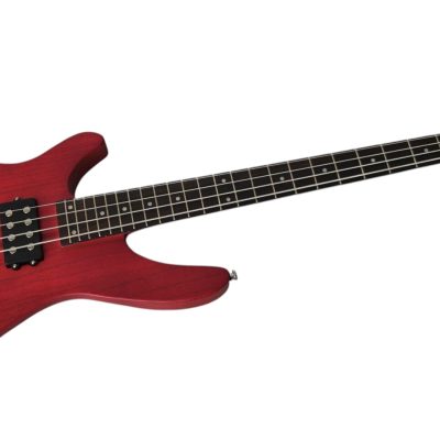Custom Dynasty Action Red HH4 Meranti Body Bass - Image 4