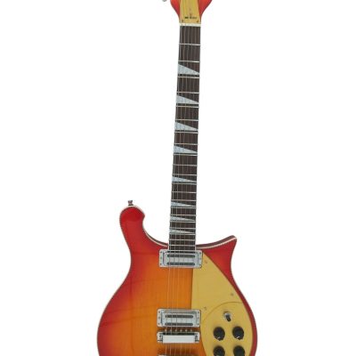 Custom Nova Fireglo Sunburst 620 Solid Body Rosewood Fretboard Guitar - Image 8