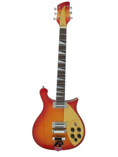 Custom Nova Fireglo Sunburst 620 Solid Body Rosewood Fretboard Guitar - Image 8