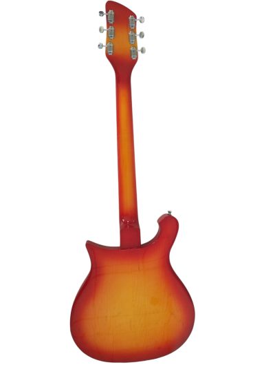 Custom Nova Fireglo Sunburst 620 Solid Body Rosewood Fretboard Guitar - Image 6
