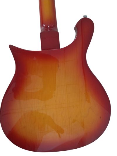 Custom Nova Fireglo Sunburst 620 Solid Body Rosewood Fretboard Guitar - Image 5