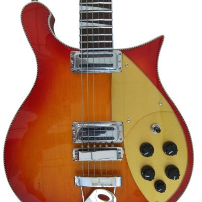 Custom Nova Fireglo Sunburst 620 Solid Body Rosewood Fretboard Guitar