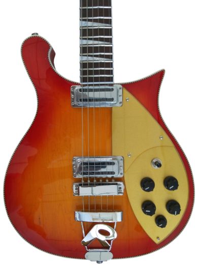 Custom Nova Fireglo Sunburst 620 Solid Body Rosewood Fretboard Guitar