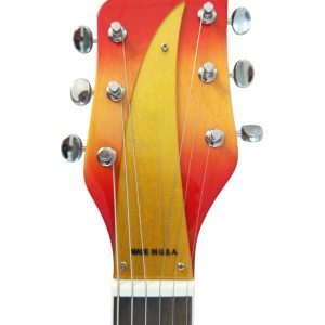 Alternative view of Custom Nova Fireglo Sunburst 660 Solid Body Rosewood Fretboard Guitar