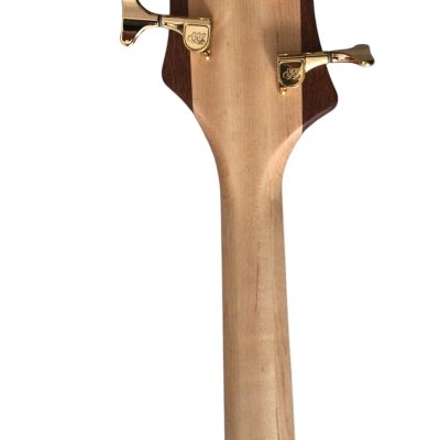 Custom Nova Left Handed Lemmy Kilmister 4004 Walnut Wood Carved With Oak Leaves Bass - Image 9