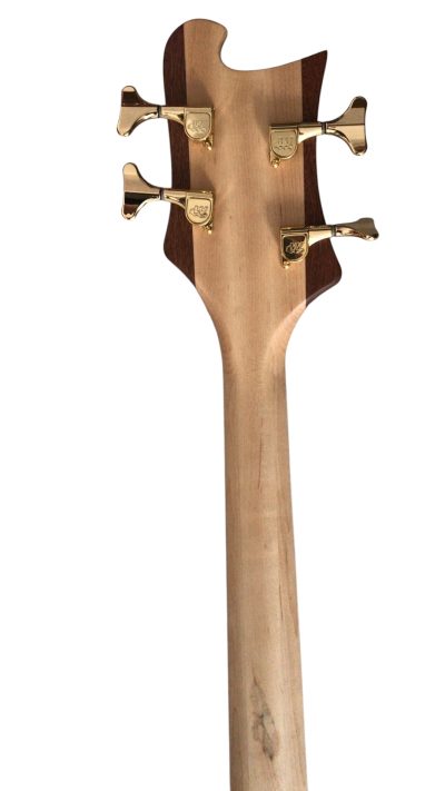 Custom Nova Left Handed Lemmy Kilmister 4003 Walnut Wood Carved With Oak Leaves Bass - Image 9