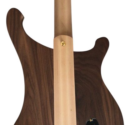 Custom Nova Left Handed Lemmy Kilmister 4004 Walnut Wood Carved With Oak Leaves Bass - Image 8