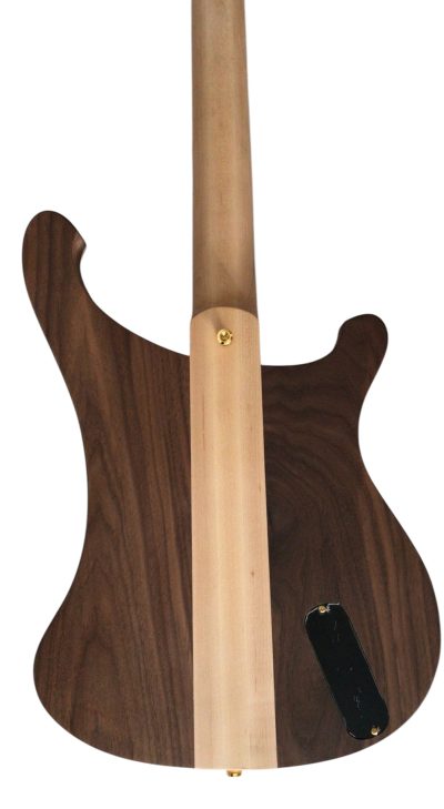 Custom Nova Left Handed Lemmy Kilmister 4003 Walnut Wood Carved With Oak Leaves Bass - Image 8