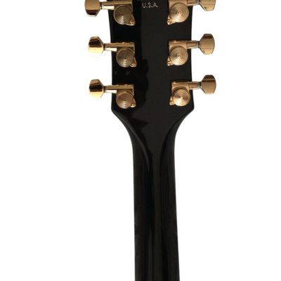 Custom Crown SG Blue Burst Tiger Maple Top Skull And Crossbones Guitar - Image 8