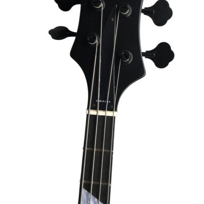 Custom Nova 4003 Matte Jetglo Black 4 String Bass - Image 7