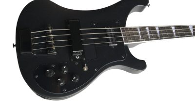 Custom Nova 4003 Matte Jetglo Black 4 String Bass - Image 6