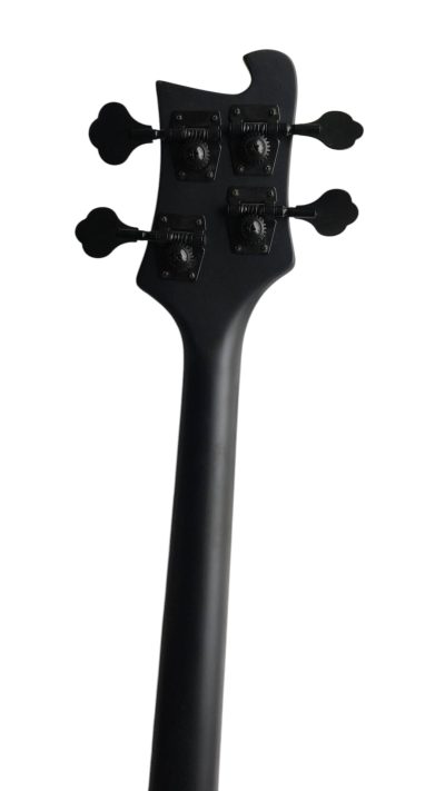 Custom Nova 4003 Matte Jetglo Black 4 String Bass - Image 4