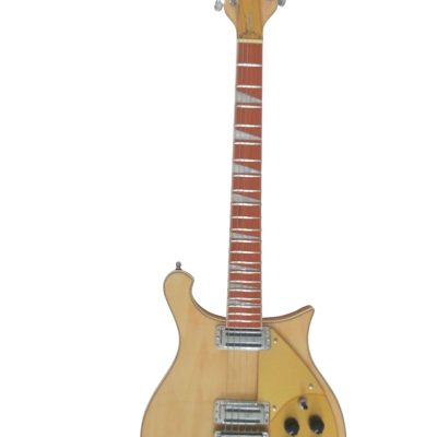 Custom Nova Naturalglo 620 Solid Body Padauk Fretboard Guitar - Image 9
