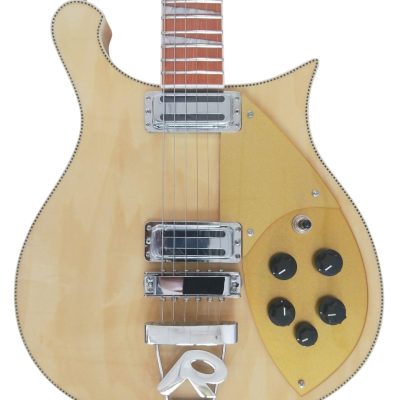 Custom Nova Naturalglo 620 Solid Body Padauk Fretboard Guitar