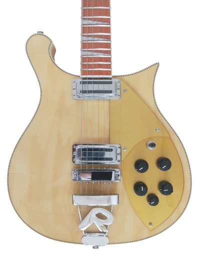 Custom Nova Naturalglo 620 Solid Body Padauk Fretboard Guitar