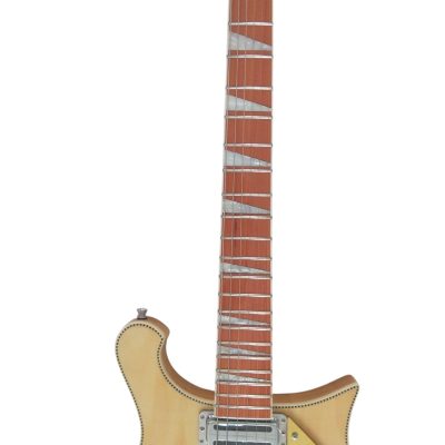 Custom Nova Naturalglo 620 Solid Body Padauk Fretboard Guitar - Image 8