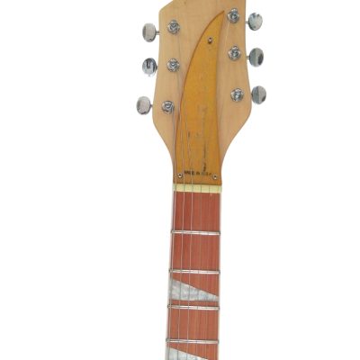 Custom Nova Naturalglo 620 Solid Body Padauk Fretboard Guitar - Image 7