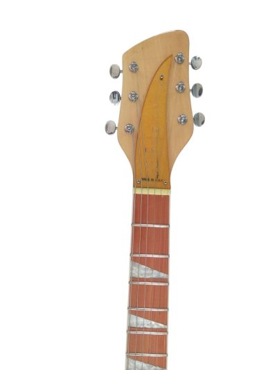 Custom Nova Naturalglo 620 Solid Body Padauk Fretboard Guitar - Image 7