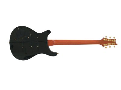 Custom Monarch Green Burst Flame Maple Top Electric Guitar - Image 7